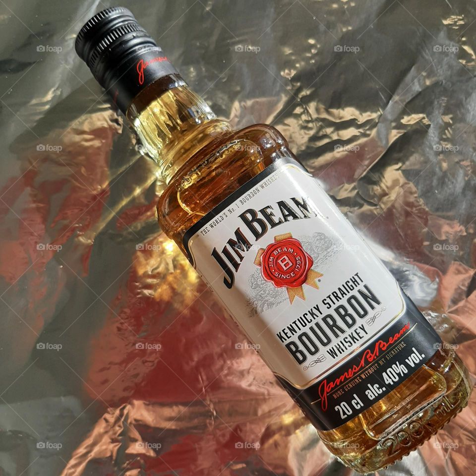 Jim beam bottle