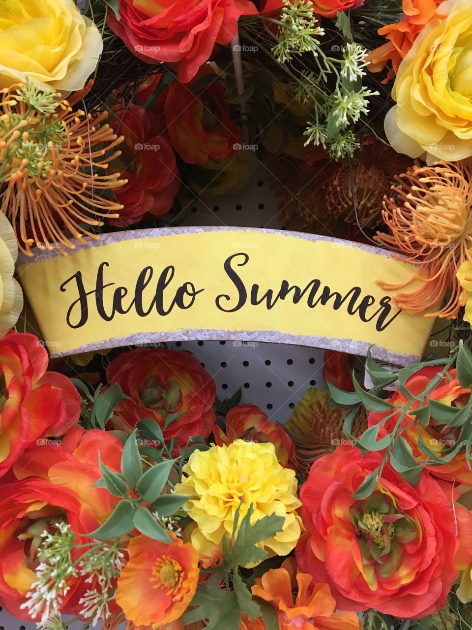 Hello Summer Wreath