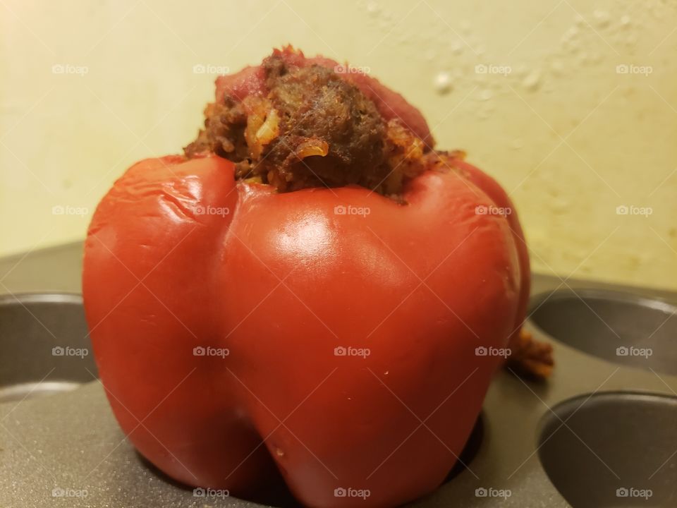 Red Stuffed Pepper
