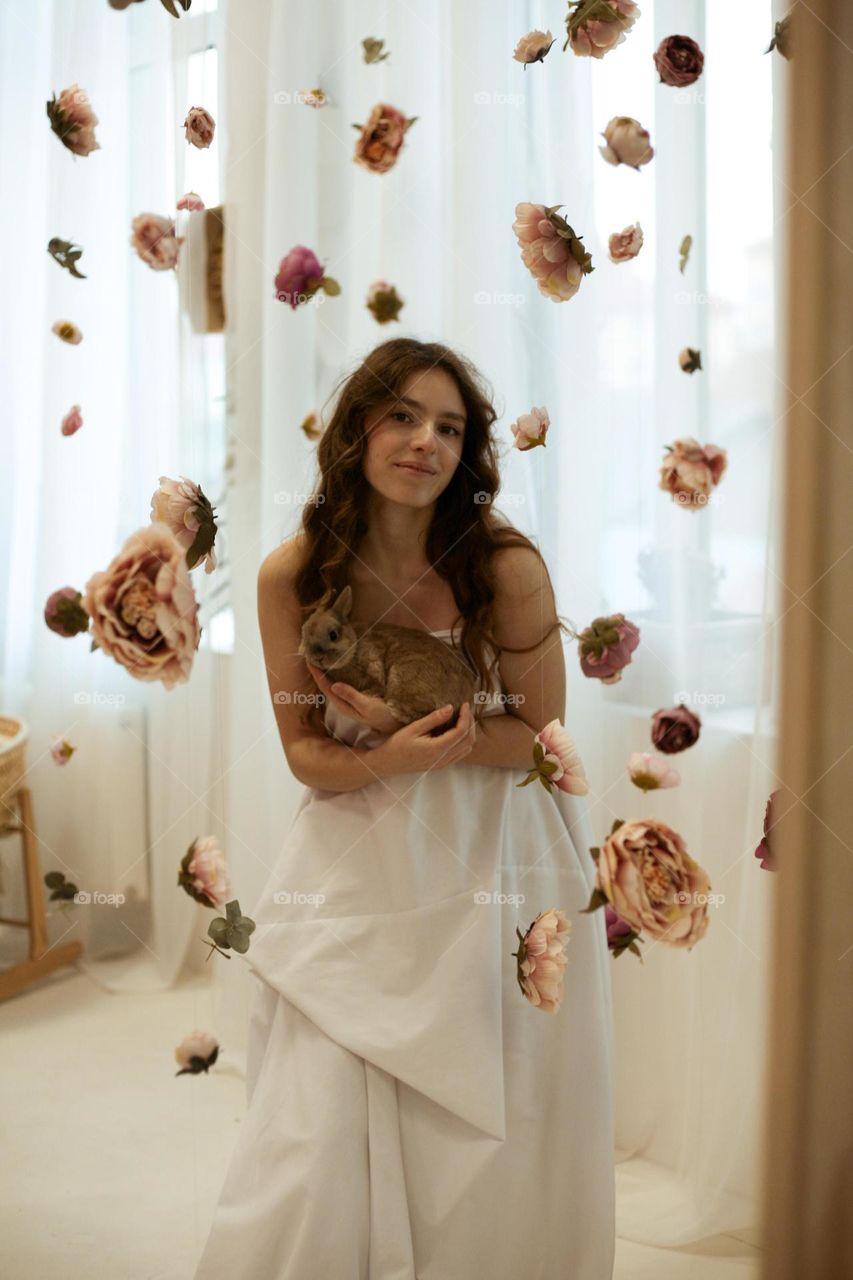 Glimmers moment in dream with rabbit 