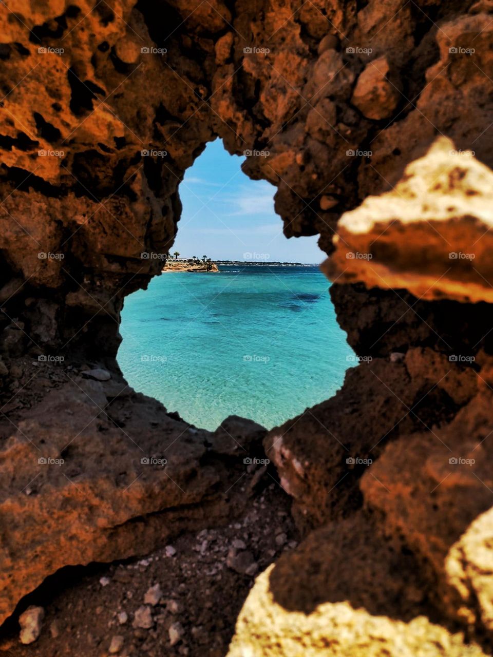 Amazing Natural Windows in Avola, Sicily.