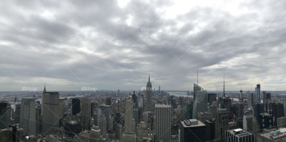 Part of New York skyline 