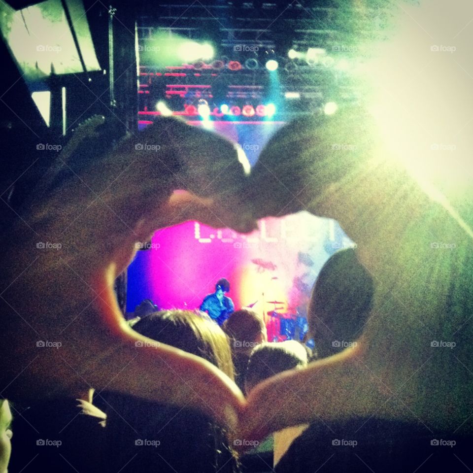 Coldplay Concert Love