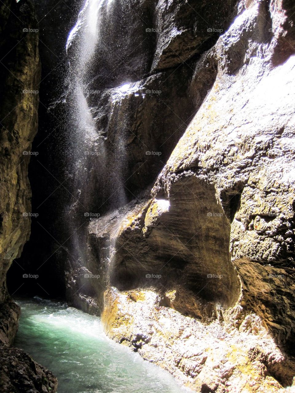 Partnachklamm gorge Bavaria