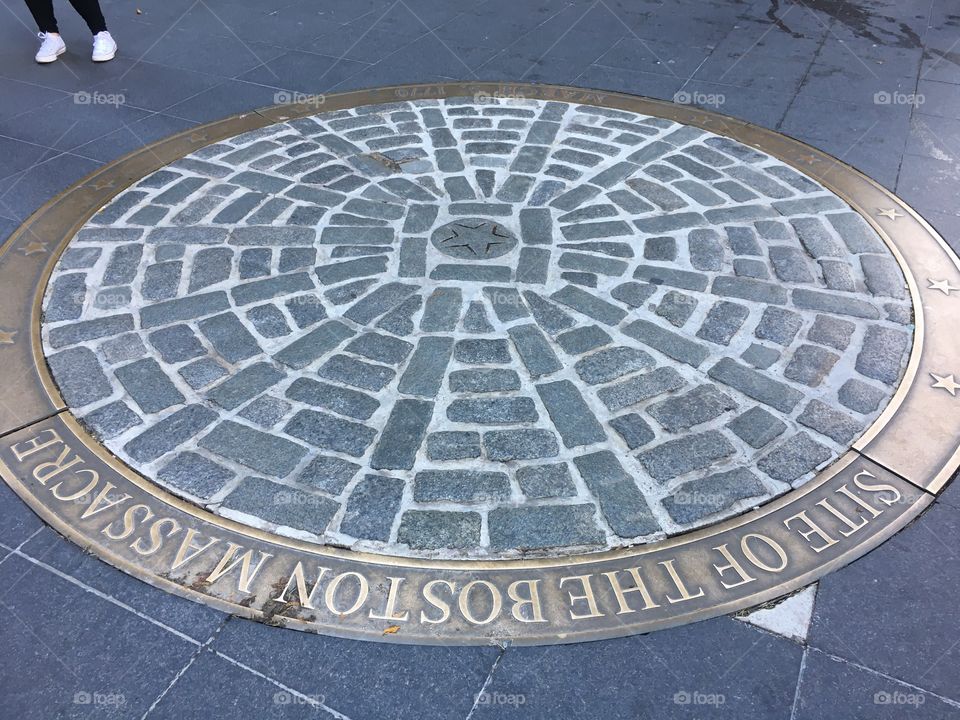 Boston in the evening light