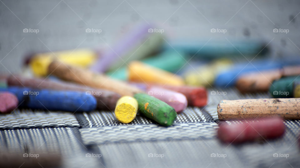 Pieces of colour for the next creative adventure.