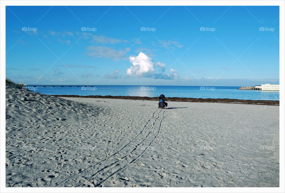 beach malmö strand hav by NinniHL