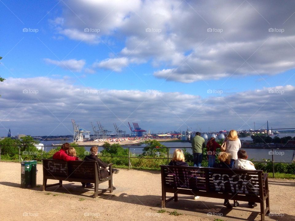 Landscape of the river