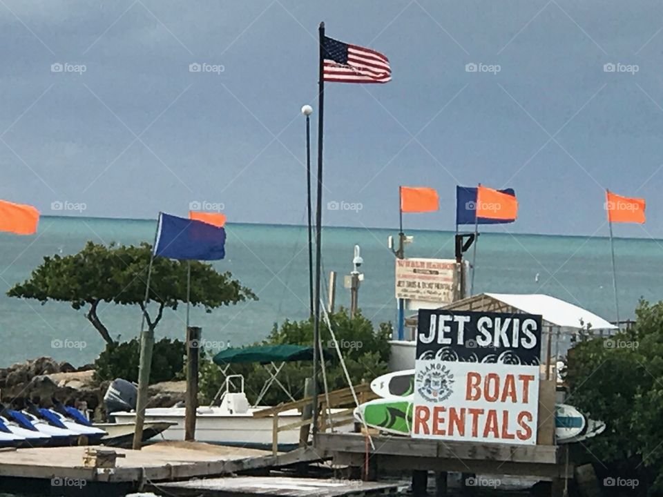 Windy day in Islamorada 