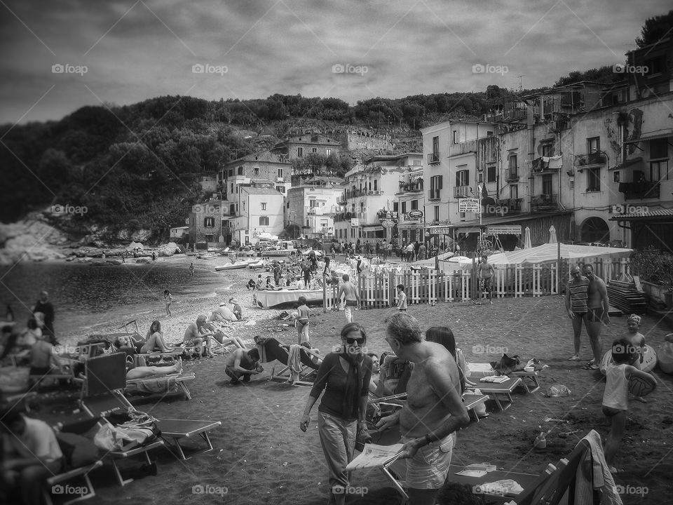 A day at the beach Italy