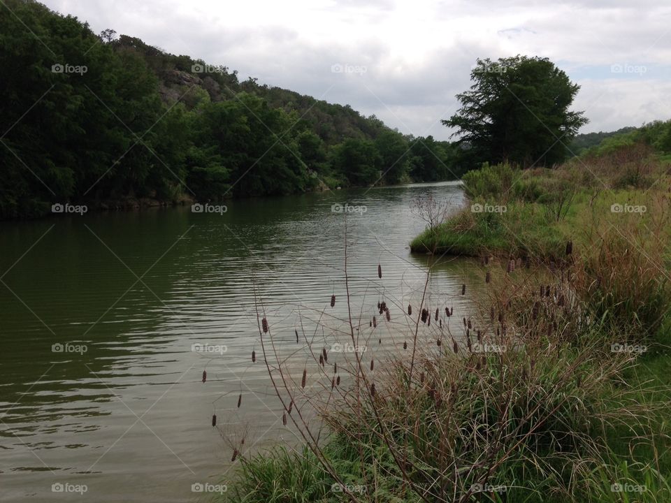 Tranquility in the Texas Hill country.... river in a Texas park