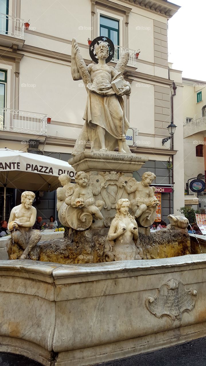 Fountain Amalfi Italy
