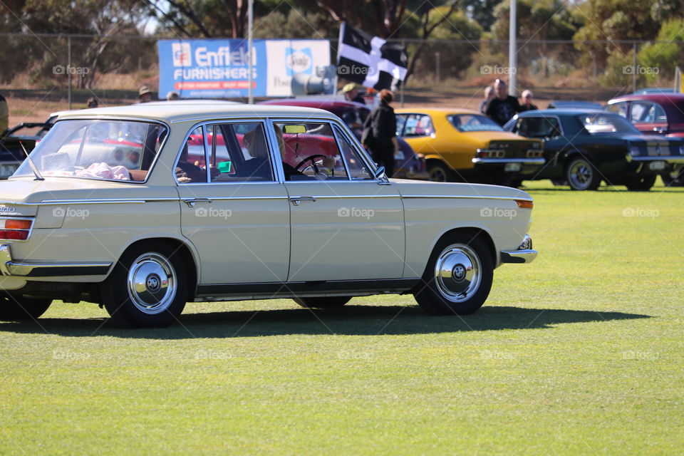 Classic vintage Volvo? at vintage classic car show festival outdoors 