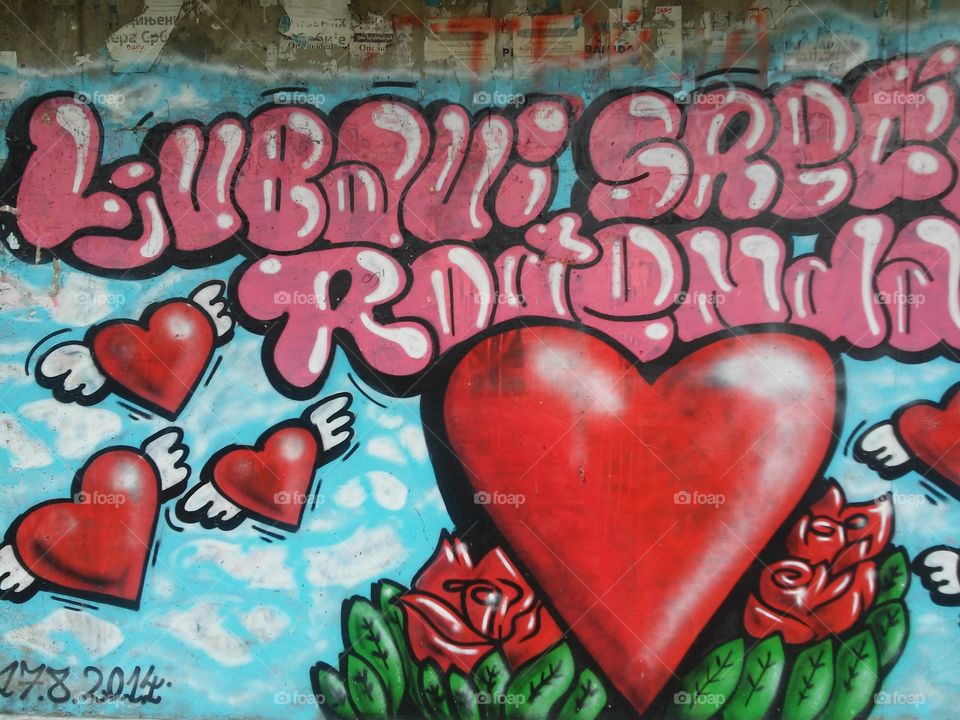 Love graffiti