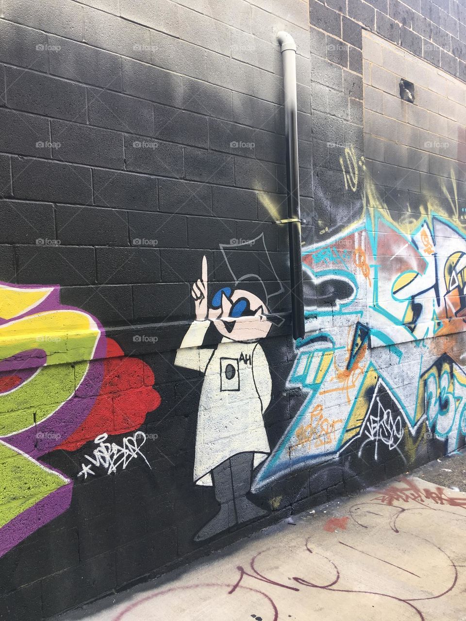 an alley in the city of Baltimore