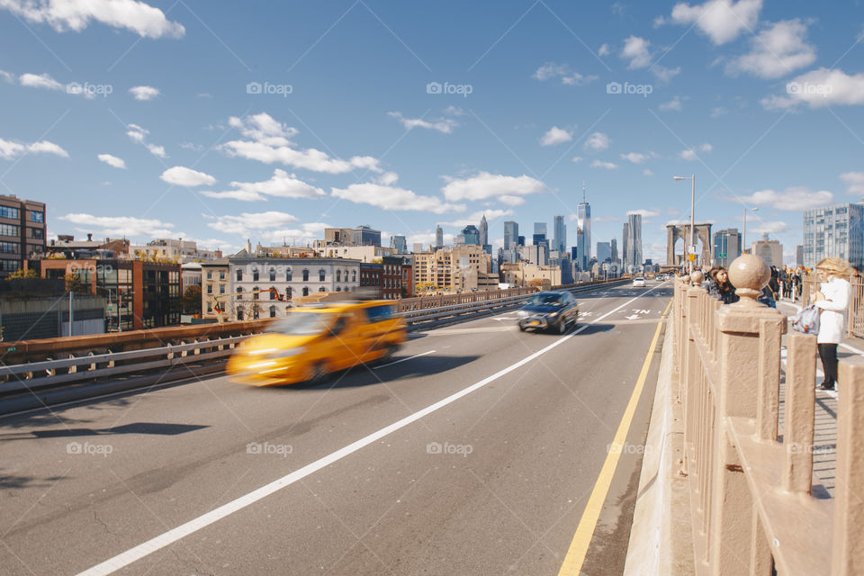 New York Brooklyn bridge 