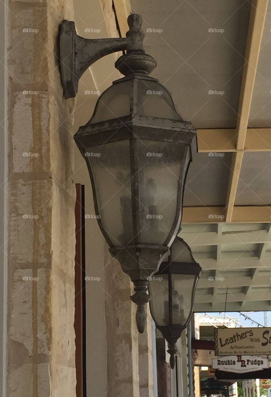 Lamp in Fredericksburg 