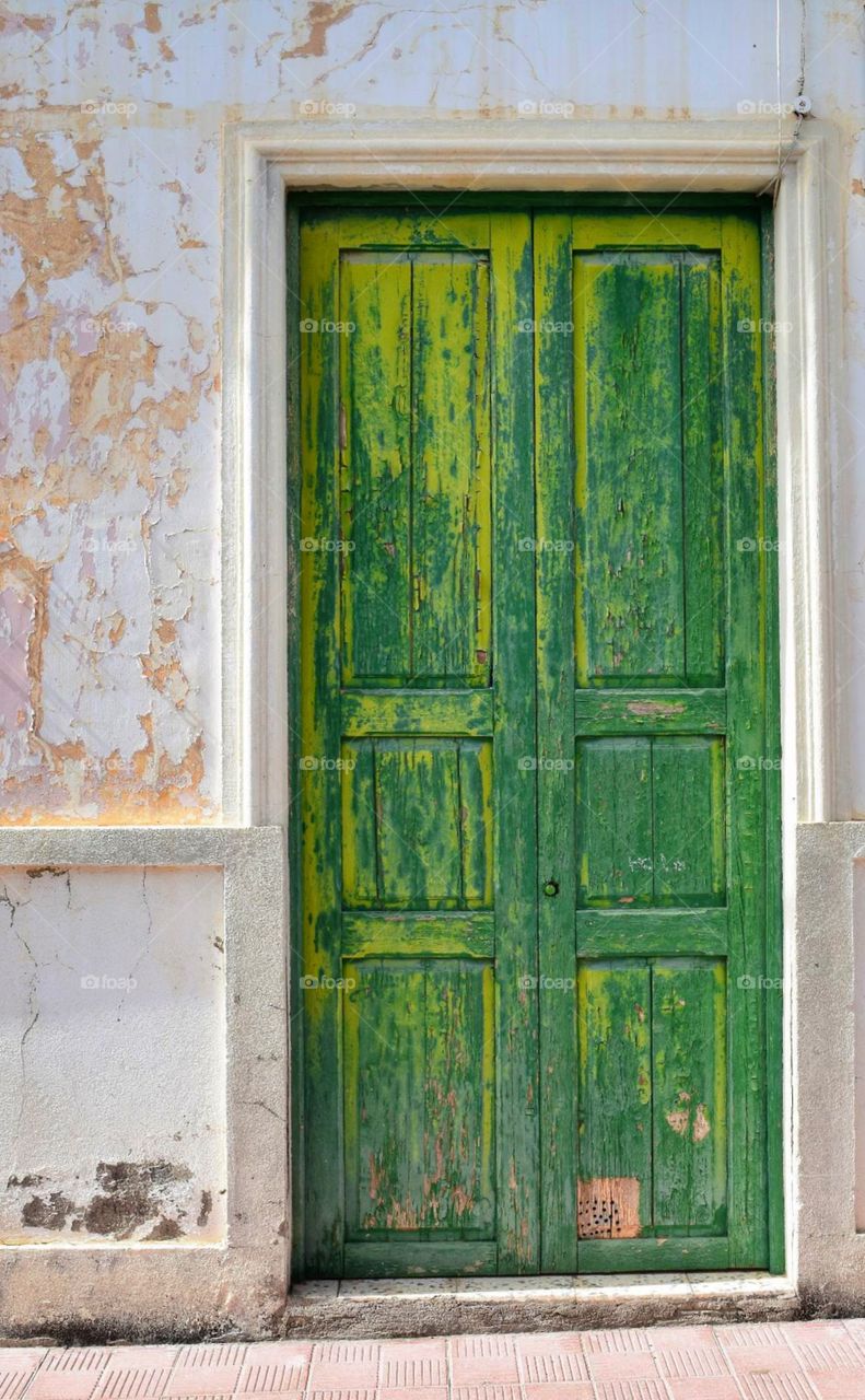 Very old door