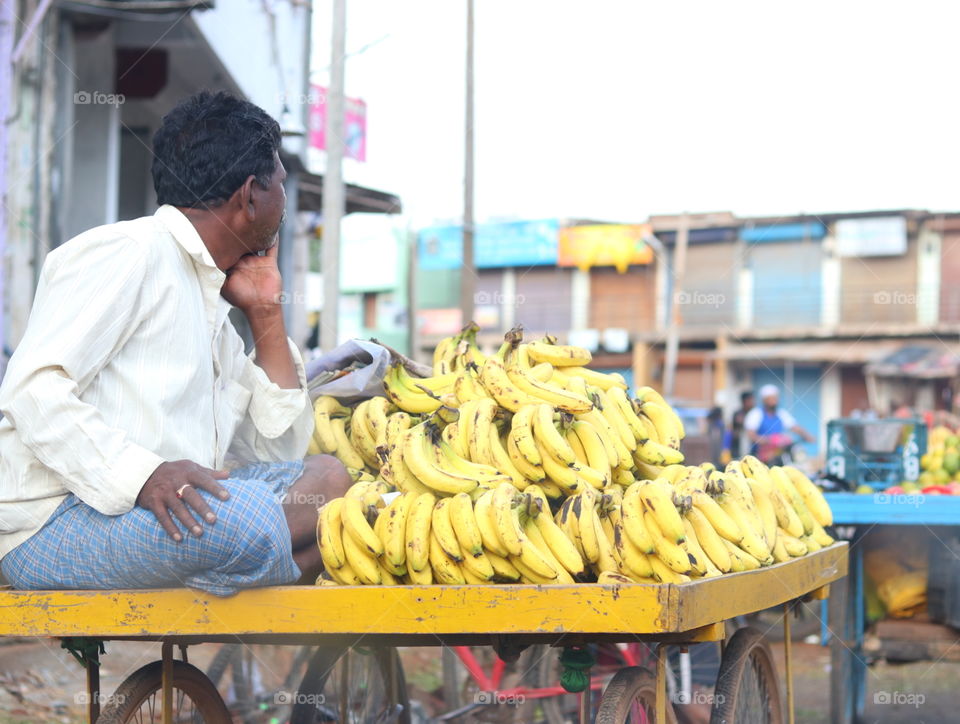 banana  seller