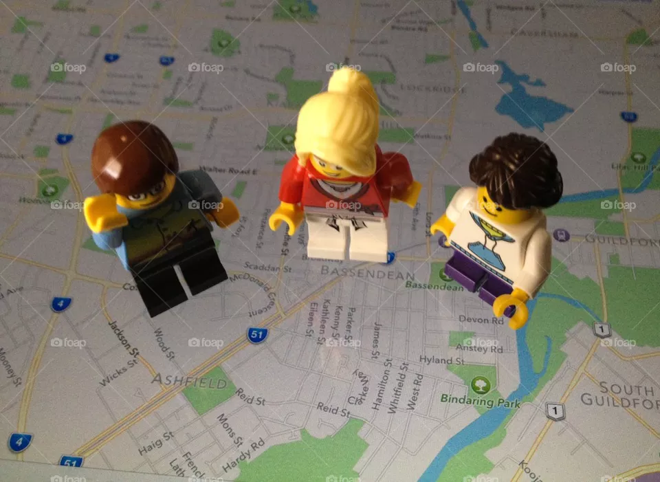Lego map