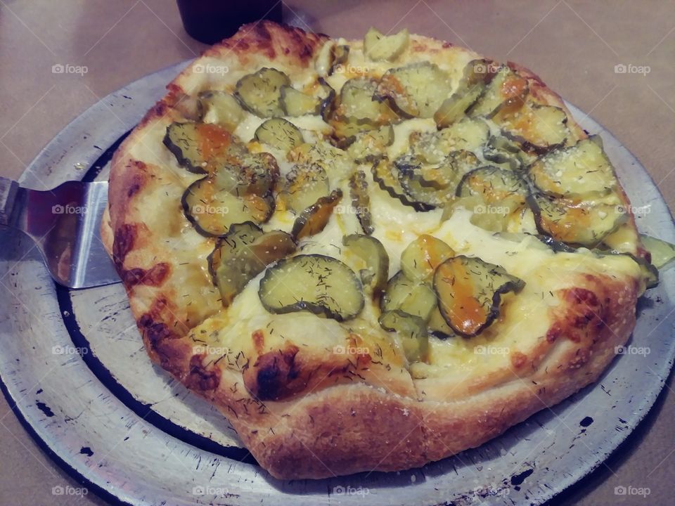 Dill Pickle Pizza