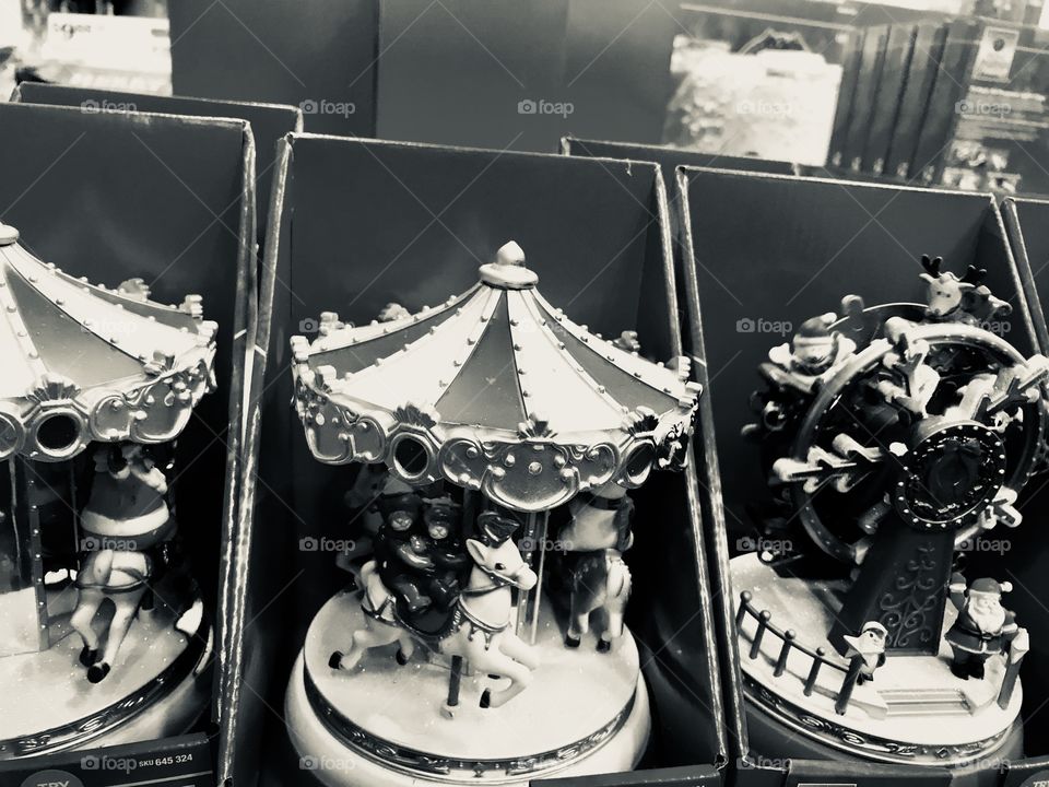 Toy carousels 