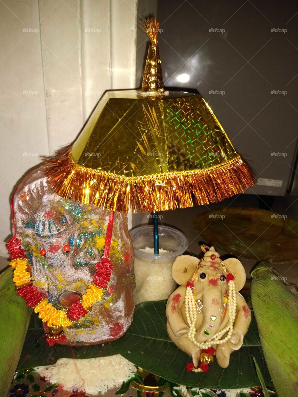ganesh pooja at my house