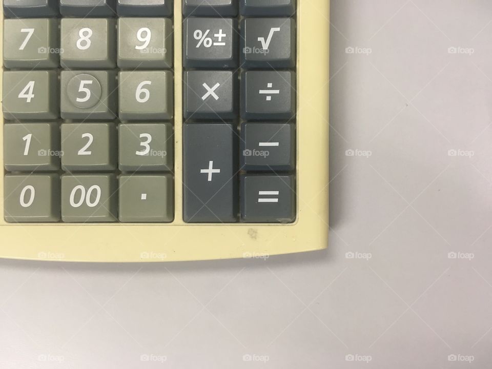 Simply a photo of a calculator 