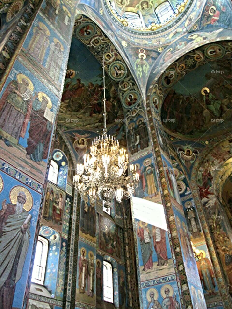 Savior of the Spilled Blood. St Petersburg Russia