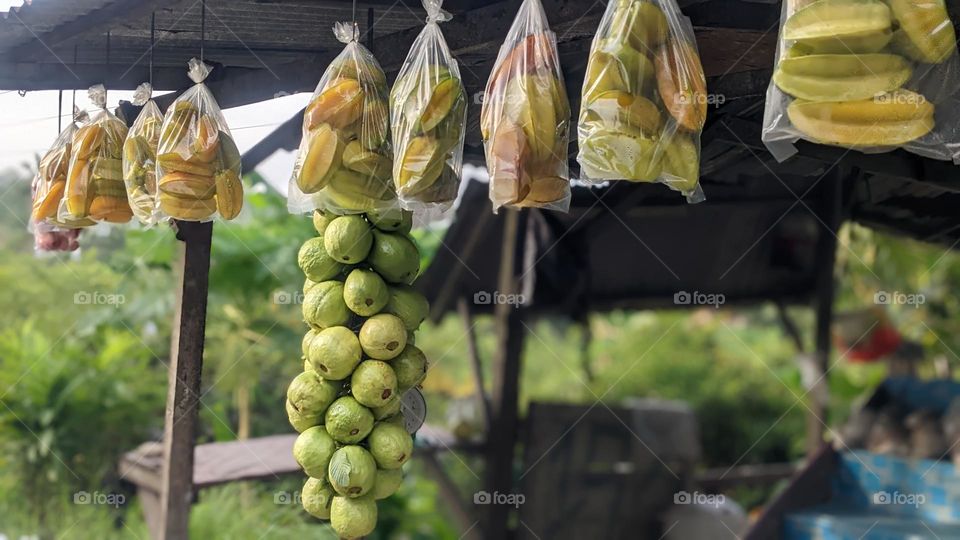 guava and star fruit at perawang