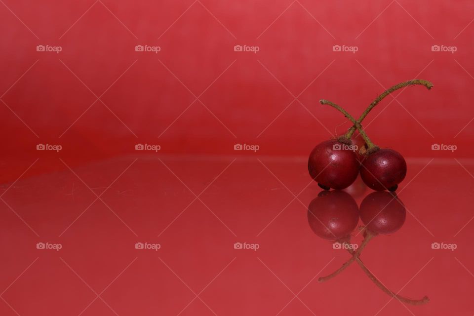 Cherry and red color