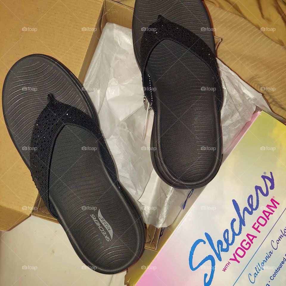 My New Sketcher's Sandals