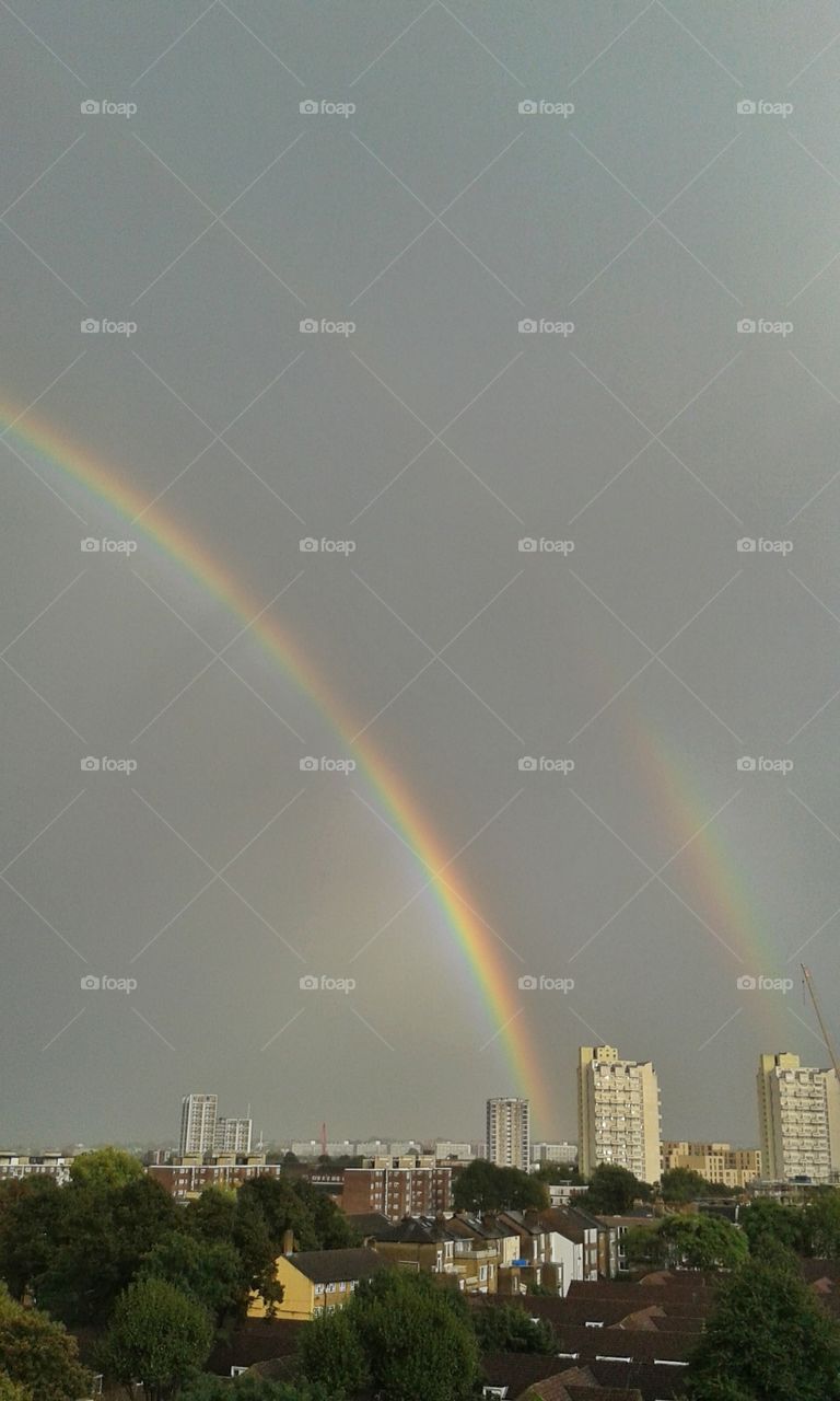 Twin rainbows