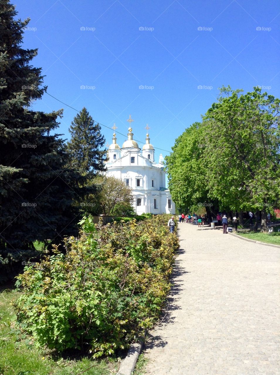 Alley in Poltava