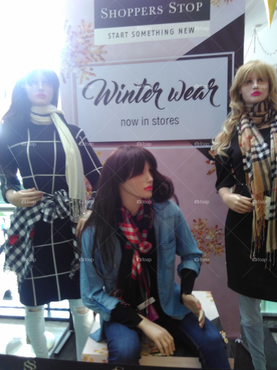 winter, wear, dress, sales, indoor, statue,