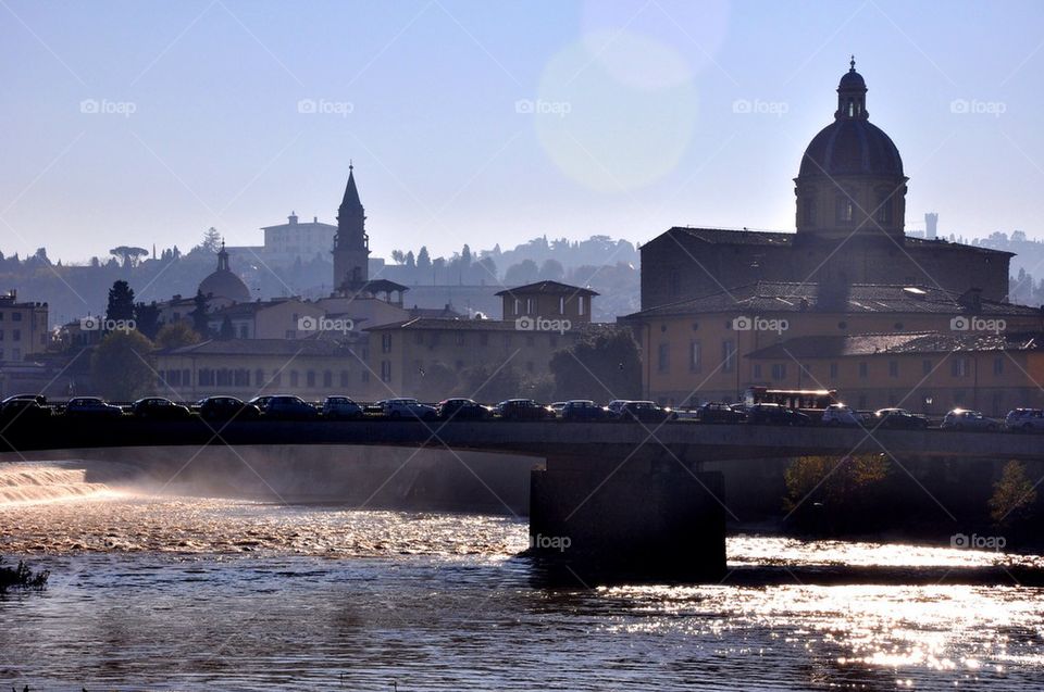 Bridge on rush time at firenze