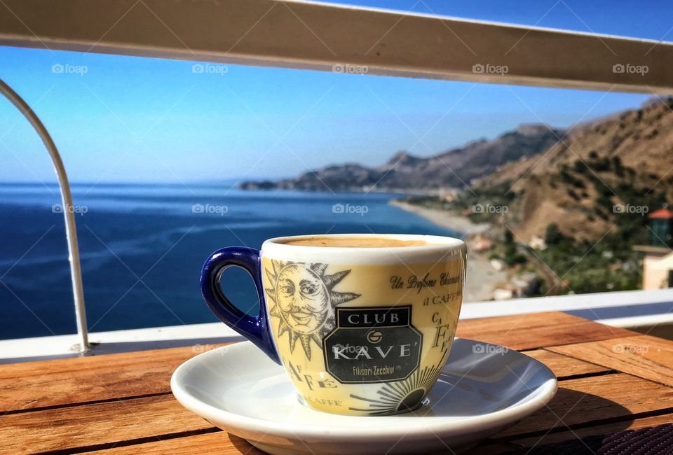 Espresso with a view