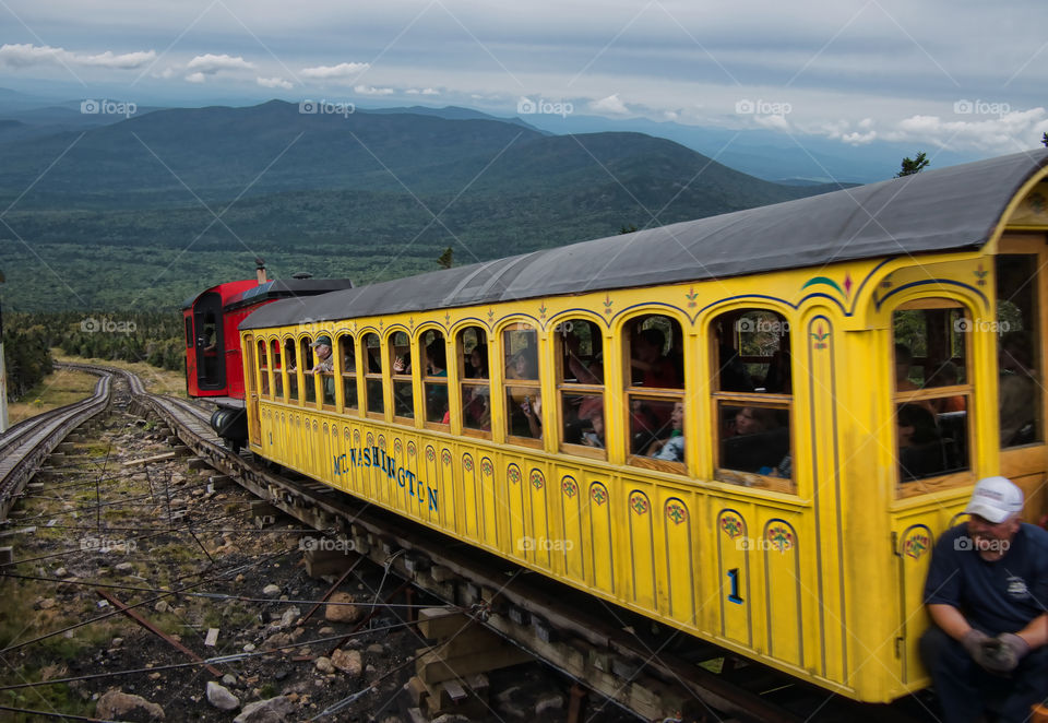 Now Washington cog train #1