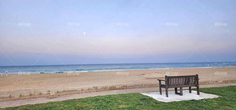 Relaxing spot captured at Jeffreys Bay in South Africa