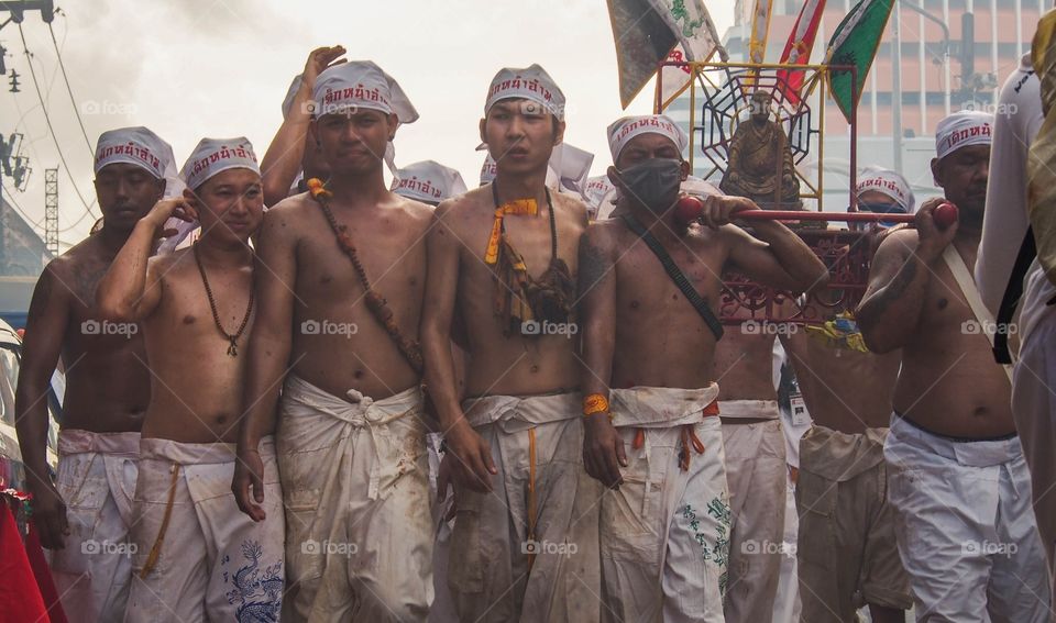 Vegetarian festival in Phuket 