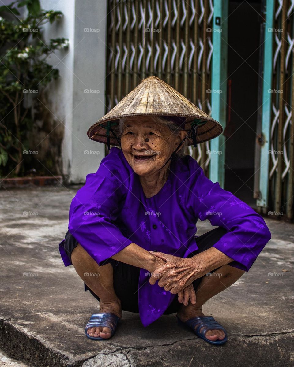 Happy Vietnamese woman 