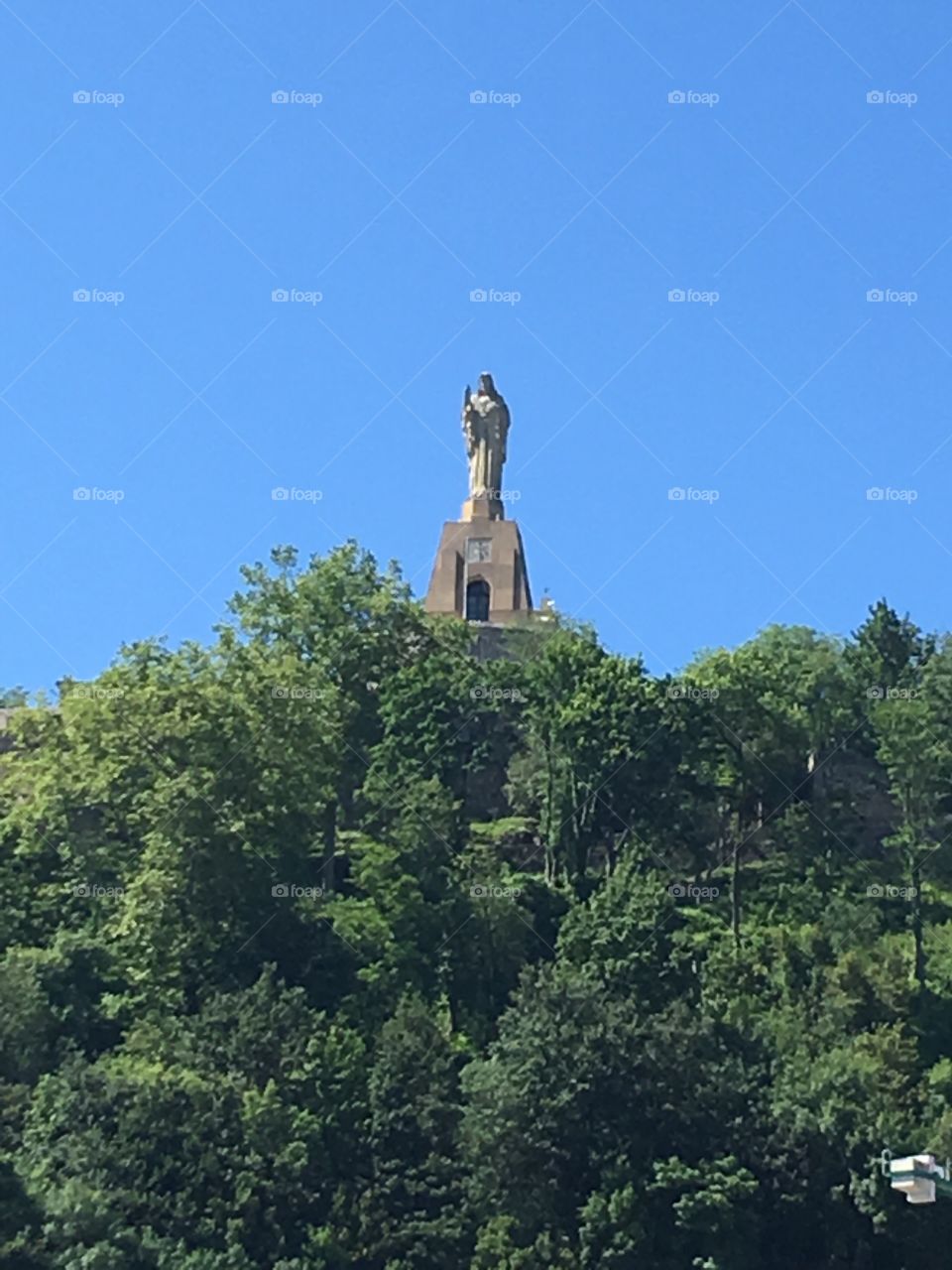 Up on a hill in San Sebastián 