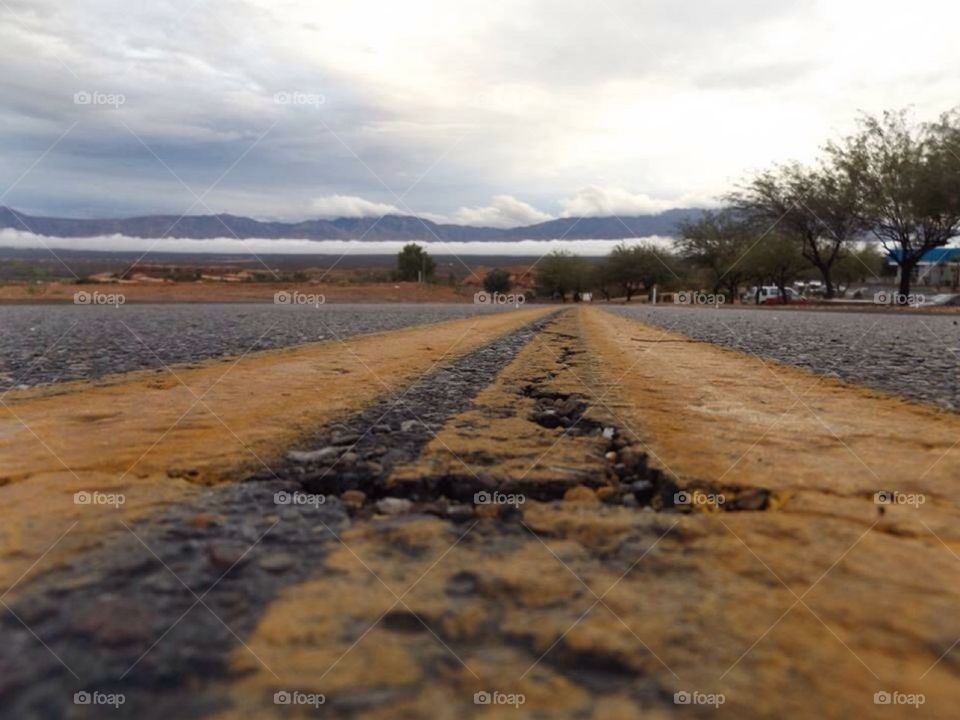 Nevada Road - Stormy