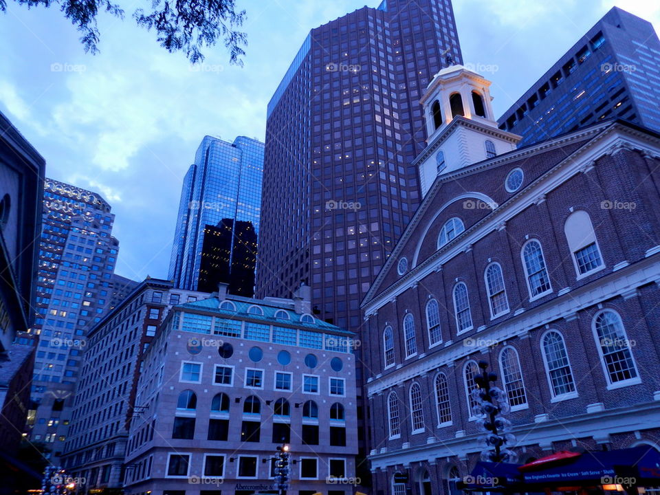 Old and new rise side by side