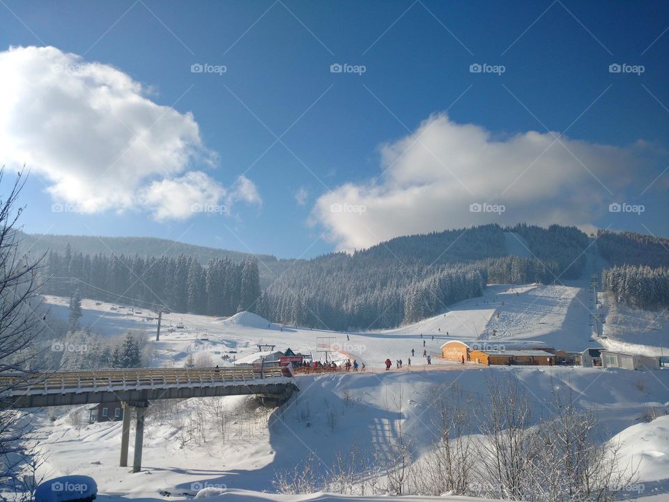 Carpathian mountains Ukraine