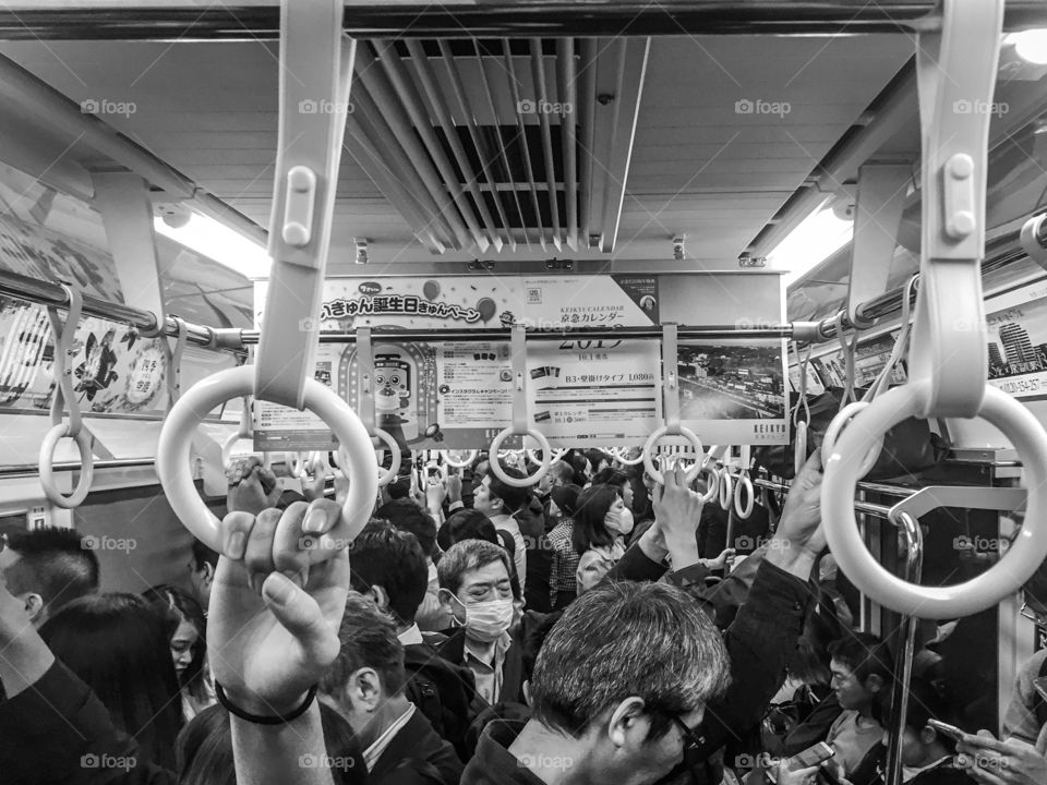 Japan rush hour