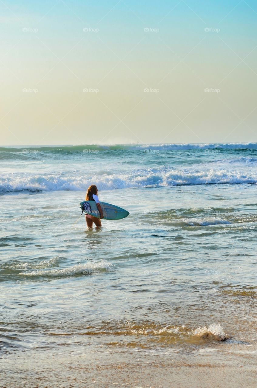 Woman Surfer