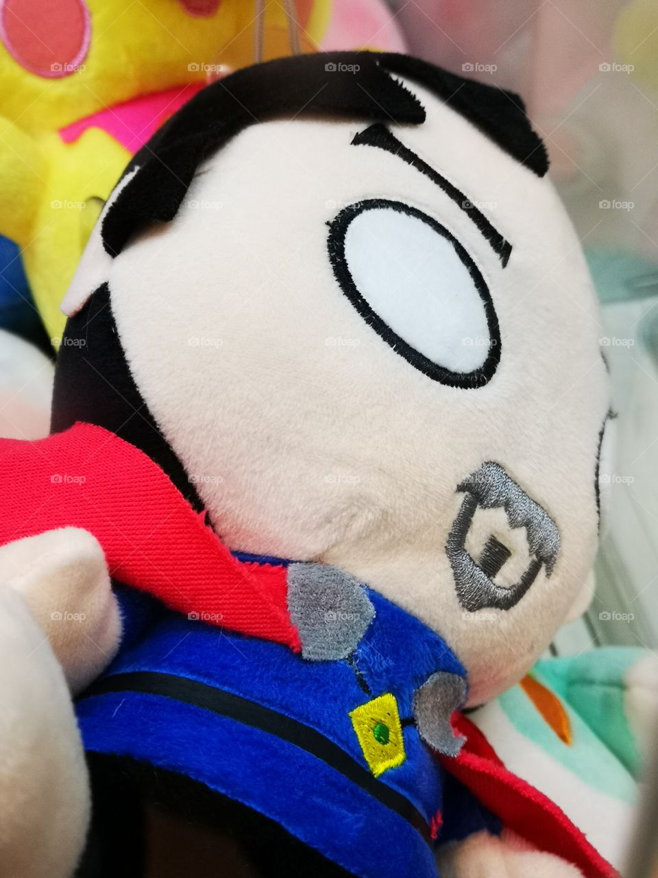 Doctor Strange plushie toy close up