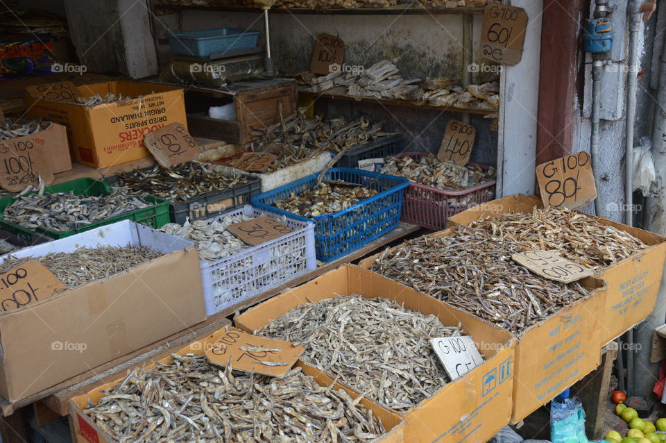 Dried fish