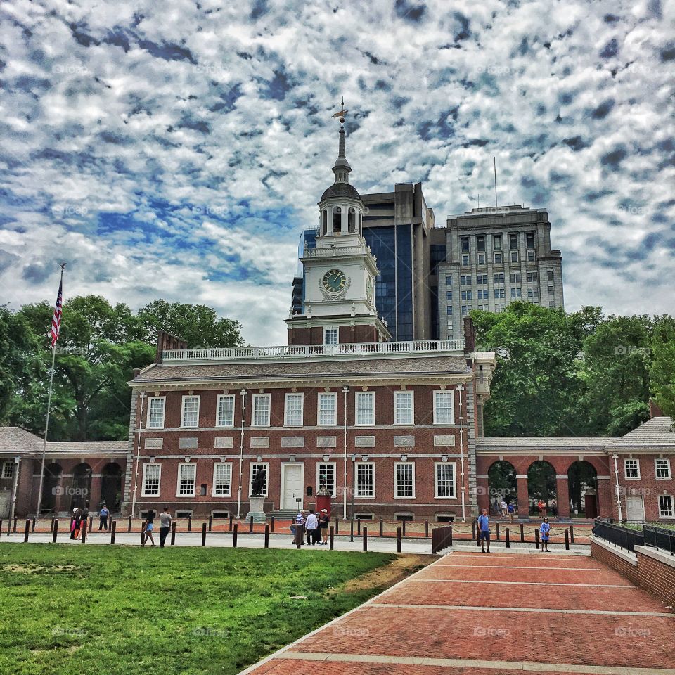 Independence hall Philadelphia 